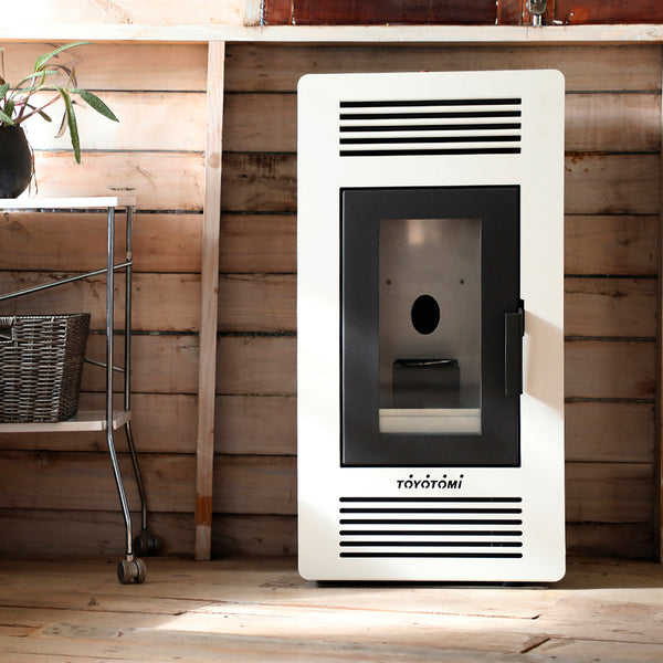 Estufa a Pellet 6,7 kW PS-7500 Blanca