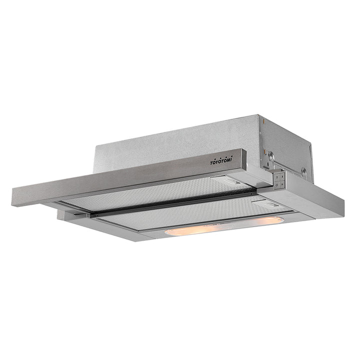 Campana retráctil de acero inoxidable 60 cm TCARETAI