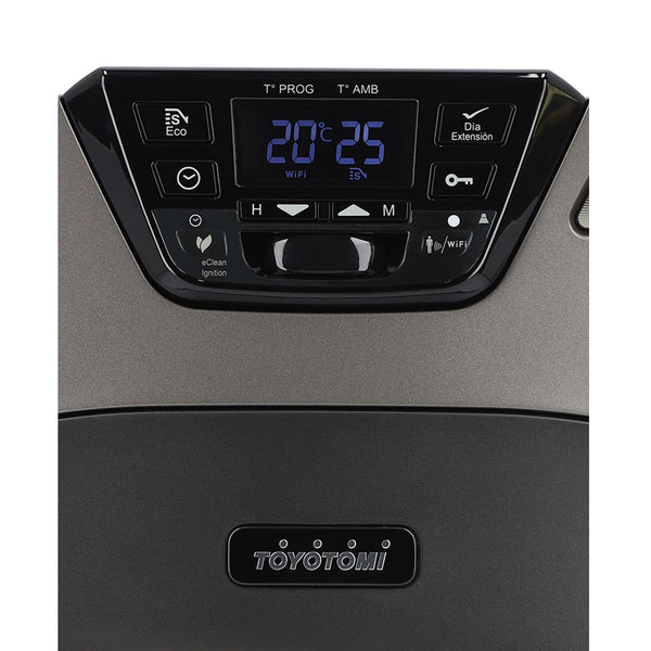 Estufa Kerosene Láser Wi-Fi 3,2 kW LC-34W Metallic